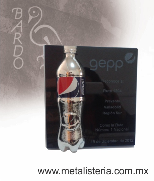 Reconocimientos Corporativos Pepsi Obsidiana